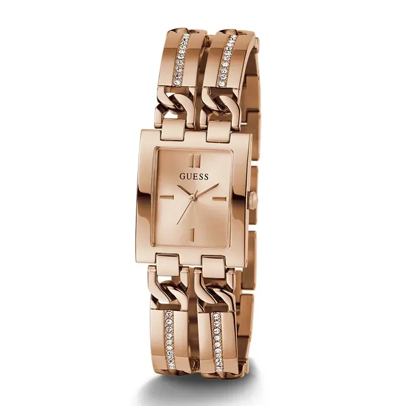 Guess Mod Rose Gold-tone Dial Trendy Ladies Watch- GW0668L3